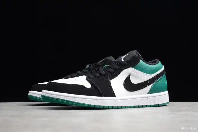 Cheap 1 Black Air White Jordan Green Mystic Low 553558-113 0515